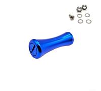 Bouton de rechange pour moulinets Daiwa et lance-appâts, y compris pour Steez RYOGA pour NASCI Construction en aluminium CNC avec amélioration de la prise en main (1 ensemble bleu)