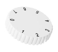 Bouton de Réfrigérateur pour Réglage Thermique Blanc en Plastique