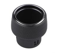 Bouton de réglage CA en plastique ABS noir pour Jeep Grand WK2 2014-2021, remplacement de commutateur radio, réglage de la température pour cadran, contrôle du ventilateur de chauffage, bouton de