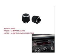 Bouton de réglage central du volume pour série E90 E81 E82 E87 E88, bouton de commande en plastique compatible avec série 3 série 1 2005-2012
