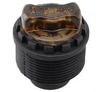 Bouton de réglage de la précharge de la tige d'amortisseur avant de vélo, pièces de réparation de fourche, bouchon de tige à vis à base d'huile en plastique, disponible en tailles 25,7 mm, 27,6 mm