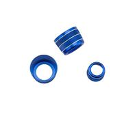 Bouton de réglage de la température Boutons de climatisation Bouton de Commande Audio Contrôle du Climat CVC (Bleu)