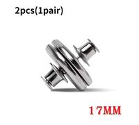 Bouton De Réglage De Rideau Magnétique Fermé,10/2 Pièces,Bouton De Réglage Pour Rideaux De Fenêtre,Boucle Fermée Magnétique,Boutons Détachables,Décoration De Maison - Type 17mm-4pcs (2pairs)