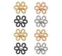 Bouton de Réglage de Taille pour Pantalon, 8 Pièces, Alliage