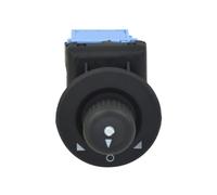 Bouton de réglage du bouton de régulation du rétroviseur latéral 185526, for Citroën, for XSARA PICASSO C2 C3 Berlingo, for Peugeot, for Partner, 1007(Blue Button)