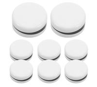 Bouton de Réglage du Réfrigérateur Lot de 8 en Plastique Blanc | Capuchon Rotatif de Remplacement, Contrôle Précis Température, pour Congélateur Coffre et Mini Frigo