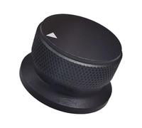 Bouton de réglage stéréo en aluminium pour amplificateurs tout en métal robuste pour équipement de studio et systèmes de cinéma maison