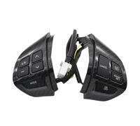 Bouton de régulateur de vitesse audio Bouton de commutation au volant/adapté for Mitsubishi ASX Lancer Outlander RVR Pajero Sport(1set-asx-Carbon)