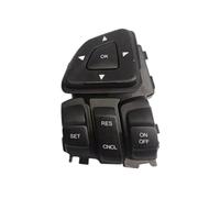 Bouton de régulateur de Vitesse Compatible avec Edge 2012 2013 2014 2015, commutateur de régulateur de Vitesse de Volant de Voiture, Boutons Multifonctions OEM : BT4T-9E740-AFW