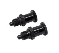 Bouton de réinitialisation du piston, goupille d'indexation à ressort télescopique autobloquant, tête 5mm M10 M12 M16 M20(M20x2.5mm)