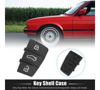 sourcingmap Bouton de remplacement pour Coque de clé 3 Bouton Tampon Caoutchouc couvrir pour Audi A3 A4 A6 Q5 Q7