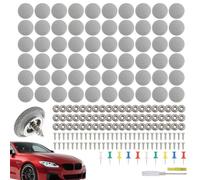 Bouton de Réparation de Plafond Auto | Attache Rivet de Toiture Auto | Attaches de Fixation avec Outil d'Installation pour Camion et Camping-Car