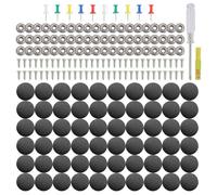 Bouton de Réparation de Plafond Auto | Épingles de Fixation pour Plafond de Voiture | Outil d'Installation pour Fixation de Tissu Intérieur Camping-Car Camion
