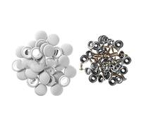 Bouton de réparation rivets de toit automatique rivets de toit de voiture conception outil d'installation fixe, tous les rivets de retenue de rivets en acier inoxydable assortiment de métal robuste
