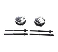 Bouton de réservoir de toilette 38 mm, double chasse d ' eau, accessoire rond, réparation de salle de bain à domicile, ensemble de boutons doubles rapides pour remplacement rapide des toilettes