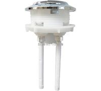 Bouton de réservoir de toilettes 1 pièce de diamètre d'installation rond de 58 mm, le trou doit être supérieur à 5,8 cm, inférieur à 6,5 cm(1pcs)