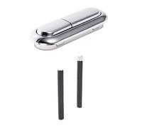 Bouton de réservoir d'eau, bouton chasse toilette, ovale en plastique à double, siège, valve, pièces salle bain pour Toilettes