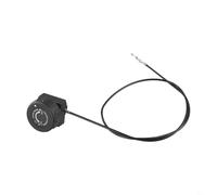 Bouton de résistance magnétique pour vélo | 8/10 vitesses pour bouton de vélo avec câble en acier, pièce de rechange à double pédale pour équipement de fitness (10 vitesses)