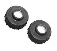 Bouton de retenue de bobine de rechange, compatible avec les débroussailleuses Homelite Troy-Bilt Bolens McCulloch John Deere en plastique, 55 x 30 mm, noir