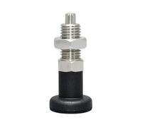 Bouton de retour à ressort pour piston d'indexation avec goupille de verrouillage à filetage fin pour un positionnement précis du boulon à goupille