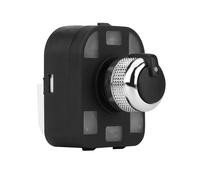 Bouton de rétroviseur - Noir & Chrome - Convient pour A2 A3 A4 A6 4F0 959 565