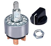 Bouton de sélecteur à 4 positions - Résistant à la poussière - 3 vitesses - 16 A - 120 V CA - 12 A - 250 VAC