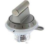Bouton de selecteur gris 00646346 pour Table induction Gaggenau