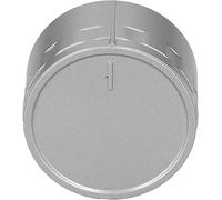 Bouton de Sélection Compatible avec Beko 1769700400 - Bouton Rotatif pour Lave-Vaisselle - Remplace C00865266 - Ø 40 mm - Argenté
