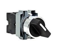 Bouton de sélection XB2-BD21C Clé 2e position à trois positions BJ25C BG33C 53 41C(XB2-BD33C)