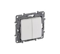 Bouton de série automatique 6 A 250 V ~ Niloe Legrand - Blanc
