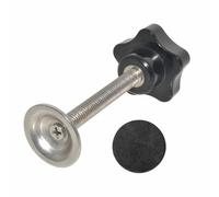 Bouton de serrage à filetage en forme d'étoile résistant pour équipements mécaniques instruments vis moletée