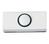 Bouton de sonnette 1x Heidemann 70180 blanc 24 V/1 A G
