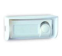 Bouton de sonnette filaire rétro-éclairé blanc EVOLOGY - Avidsen - 100302 Blanc G