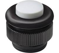 Bouton de sonnette simple Grothe 61031 noir, blanc 12 V/1,5 A Noir G