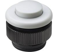 Bouton de sonnette simple Grothe 61032 blanc 12 V/1,5 A