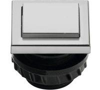 Bouton de sonnette simple Grothe 61047 gris 12 V/1,5 A Gris G