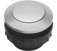 Grothe Bouton de sonnette simple 62002 aluminium 12 V/1,5 A
