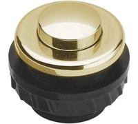 Grothe Bouton de sonnette simple 62025 Or 24 V/1,5 A