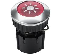 Bouton de sonnette simple Grothe 63022 aluminium 12 V/1,5 A