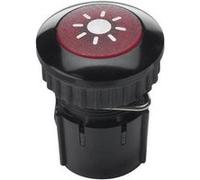 Grothe Bouton de sonnette simple 63032 Noir 12 V/1,5 A