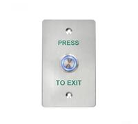 Bouton de sortie ACS étanche pour une utilisation en extérieur prenant en charge l'activation fréquente dans les configurations de contrôle et de sécurité