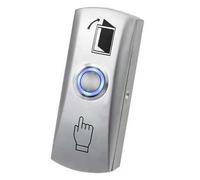 Bouton de sortie lumineux pour contrôle d'accès, en alliage de zinc