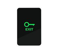 Bouton de sortie tactile ultra fin pour système de contrôle d'accès, DC 12 V-24 V, sortie NO/NC/COM, interrupteur de déclenchement de porte à montage en surface avec indicateur LED