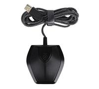 Bouton de sourdine de suppression dynamique du bruit du microphone USB | Récepteur USB d'enregistrement, voix claire, pour cours et réunions, avec éponge filtrante omnidirectionnelle.