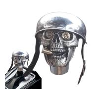 Bouton de squelette - Bouton de vitesse de soldat squelette | Skull Shifter - Shift Stick Protector | Squeletons Gear Shifter Cover Protector Decorations intérieures pour les accessoires de voiture -