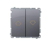 Kontakt-Simon BMZ1.01/43 Interrupteur électrique Argent IP20 250 V 10 A 75 mm 41 mm