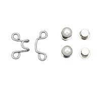 Bouton de taille Cordon en métal Bouton Tendeur Pantalon Réglable Taille pour Jeans Pantalon Élastique Jeans Ensemble Rallonge