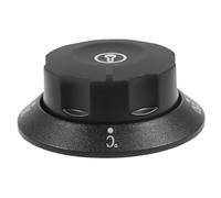 Bouton de Thermostat Noir en Plastique pour Friteuse, Réglage 30-150°c | Diamètre de Trou 6mm, Usage la Cuisine, Compatibilité, Fiabilité Élevée, Design Simple