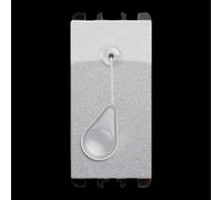 Bouton de tirage 1P NO 10A 1 module Aluminium Urmet 10118AL