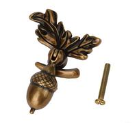 Bouton de tiroir classique en alliage de zinc pour améliorer les styles de cuisine et d'armoire (bronze rouge)